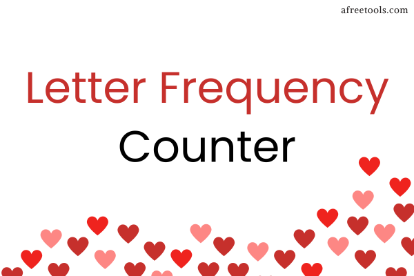 Letter Frequency Counter